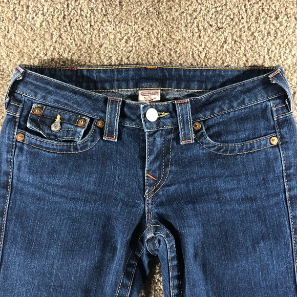 True Religion Billy Straight Leg Jeans Size 28 - Picture 4 of 8